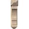 Ekena Millwork Balboa Arts and Crafts Rough Sawn Bracket w/ Offset Brace, Douglas Fir, 8"W x 26"D x 34"H BKT0806X26X34BOA03RDF - alternate 3